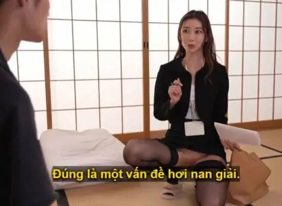 Một nữ nhân viên bđs xuất sắc với bí quyết không mặc đồ lót đi gặp khách hàng